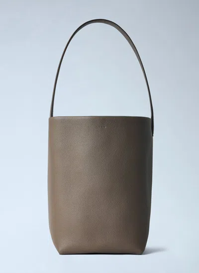 The Row Medium N/s Park Tote Bag In Brown