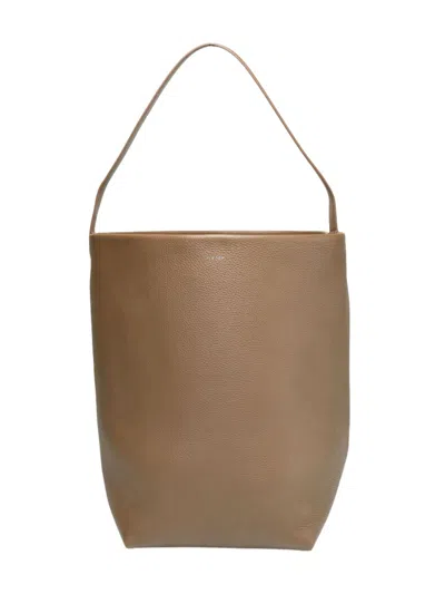 The Row Medium N/s Park Tote Bag In Brown