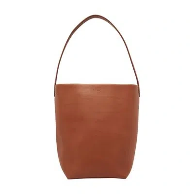 The Row Medium N/s Park Tote Bag In Black