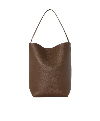 The Row Medium N/s Park Tote Bag In Leather