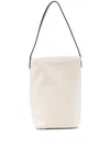 The Row Medium Park North/south Canvas Tote In Neutral