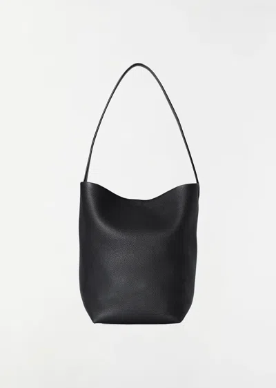 The Row Medium N/s Park Tote In Black
