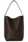The Row Medium N/s Park Tote In Brown