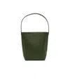The Row Medium N/s Park Tote In Green