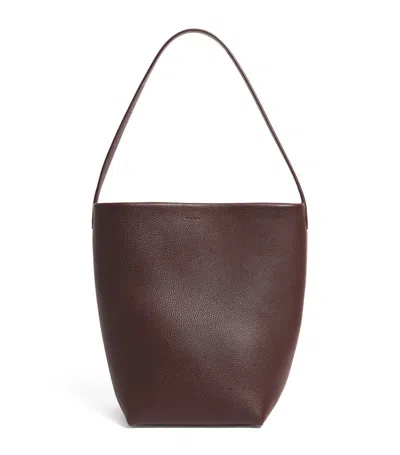 The Row Medium Park Leather Tote Bag