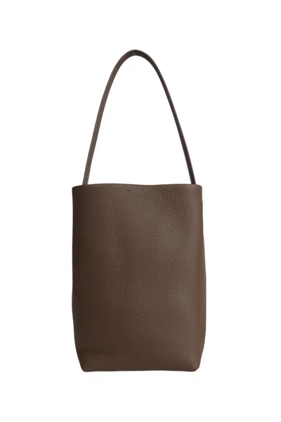 The Row Medium Park N/s Tote Bag In Green