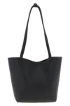 The Row Medium Tote Bag Adjustable Straps In Black
