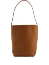 The Row Medium Park Tote Bag In Brown