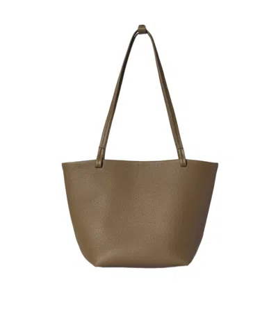 The Row Medium Park Tote Bag In Leather