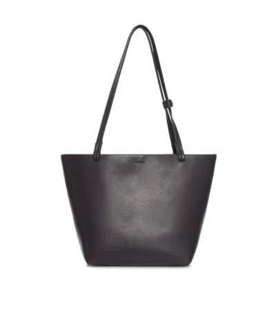 The Row Medium Park Tote In Black