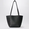 The Row Medium Park Tote Stitch Bag In In Black