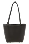 The Row 'medium Park Tote Stitch' Shoulder Bag In Brown