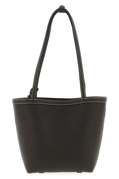 The Row 'medium Park Tote Stitch' Shoulder Bag In Brown