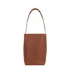 The Row Medium Single-handle Shoulder Backpack In Brown