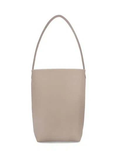 The Row Medium Tote Bag "n/s Park" In Taupe