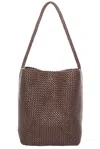 The Row Medium Woven North South Tote Bag