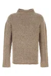 The Row Ryoko Cotton Sweater High Neck