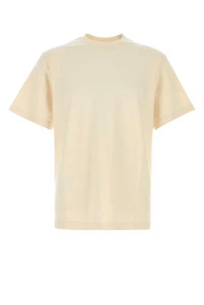 The Row Melange Ivory Cotton Maiko T-shirt In Neutral