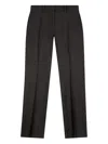 The Row Melange Trousers In Brown