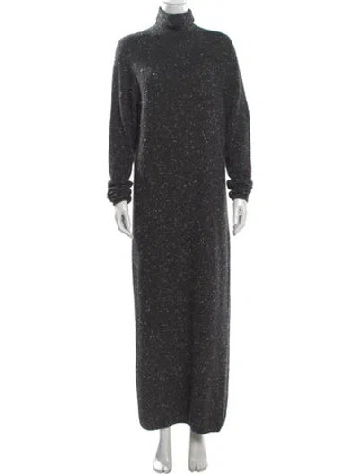 Pre-owned The Row 'melani' Long Dress In Gray