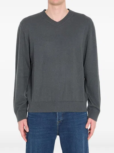 The Row Memphis Cashmere Sweater In Gray