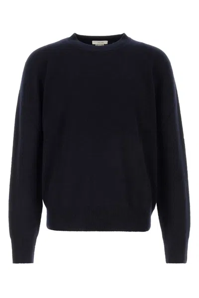 The Row Midnight Blue Cashmere Auguste Sweater