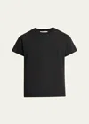The Row 'supima Cotton Luke T-shirt In Black