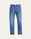 The Row Men's Burt Straight-leg Jeans In Blue