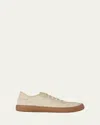 The Row Canvas Sneakers In Off White
