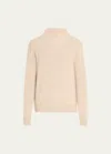 The Row Beige Benji Sweater In Limestone