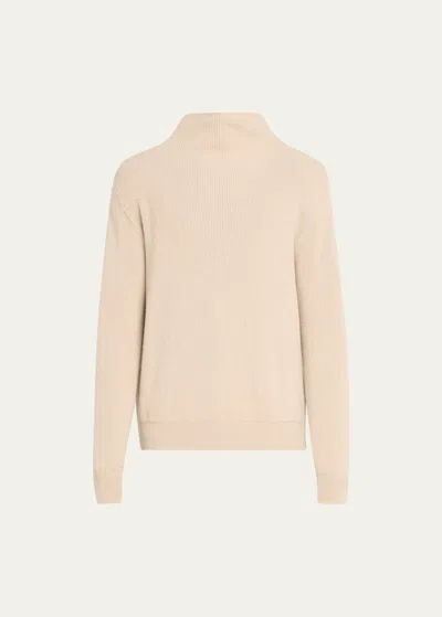 The Row Beige Benji Sweater In Limestone