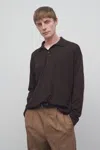 The Row Man Brown Knitwear In Bro Brown