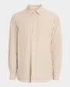 The Row Striped Long Sleeve Granada Poplin Shirt In Multi