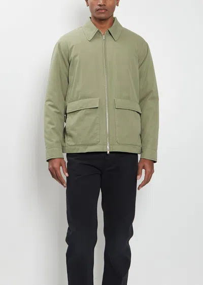 The Row Men Justo Cotton Cashmere Jacket In Brown