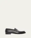 The Row Lars Loafers In Black