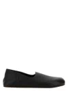 The Row Slip-on Hugh In Pelle Nera Uomo
