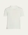 The Row Mauro Knitted Virgin Wool Top In White