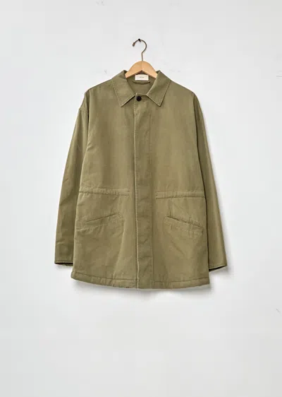 The Row Men Maxence Jacket In Green