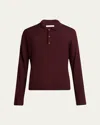 The Row Man Brown Knitwear In Port Red