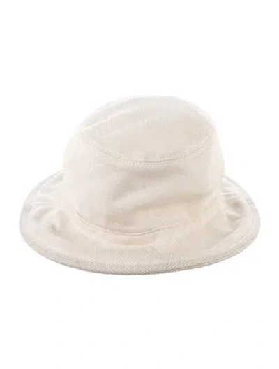 Pre-owned The Row Men's Neutral Wool  Bucket Hat In Neutrals