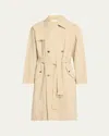The Row Men's Rainard Cotton-linen Trench Coat