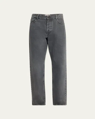 The Row Men's Ross Faded Denim Jeans In Faded Black