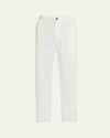 The Row Men's Sankuro Cotton-cashmere Work Pants In White