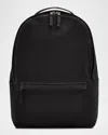 The Row Men's Sisal Canvas Backpack In Black