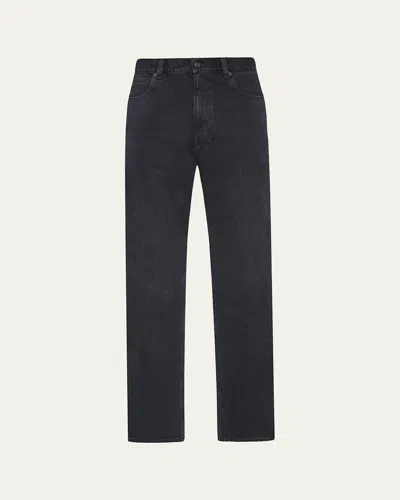 THE ROW MEN'S VANYA MID-RISE WIDE-LEG JEANS