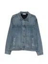 The Row Denim Mendo Jacket In Blue