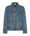 The Row Denim Mendo Jacket In Blue