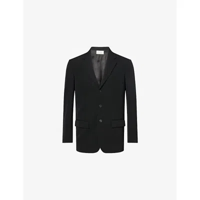 The Row Zach Corduroy Blazer In Black