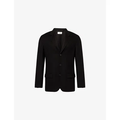 The Row Mens  Ravi Single-breasted Wool Jacket In Black