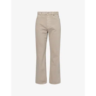 The Row Mens  Siouxie Straight-leg Denim Jeans In Neutral